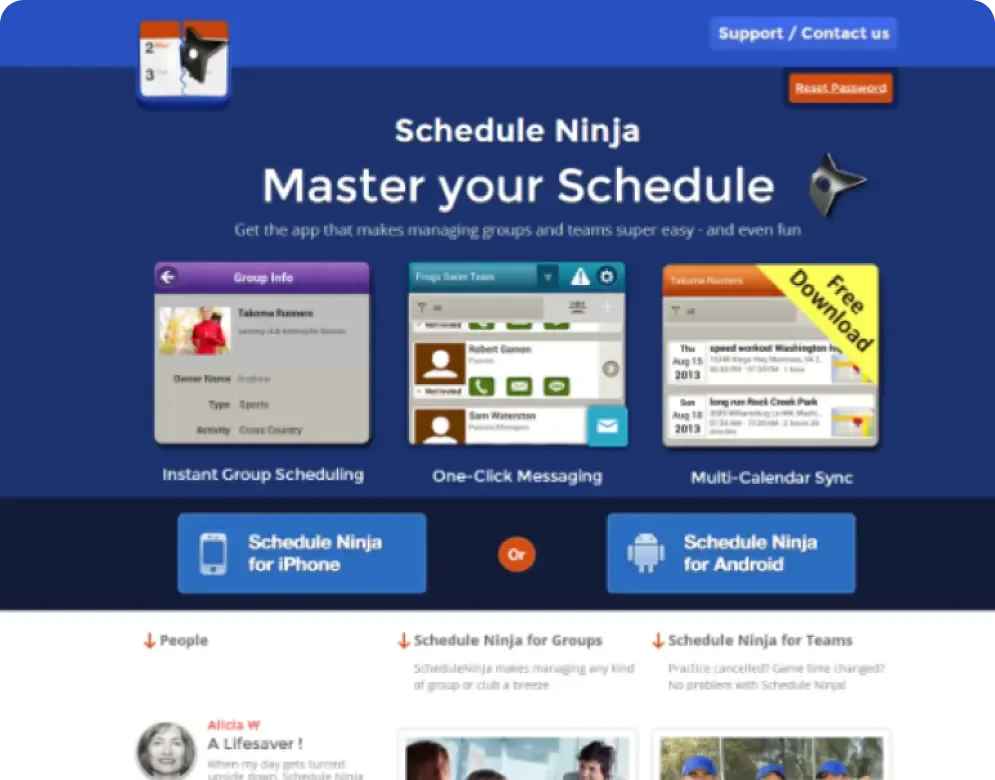 Schedula Ninja